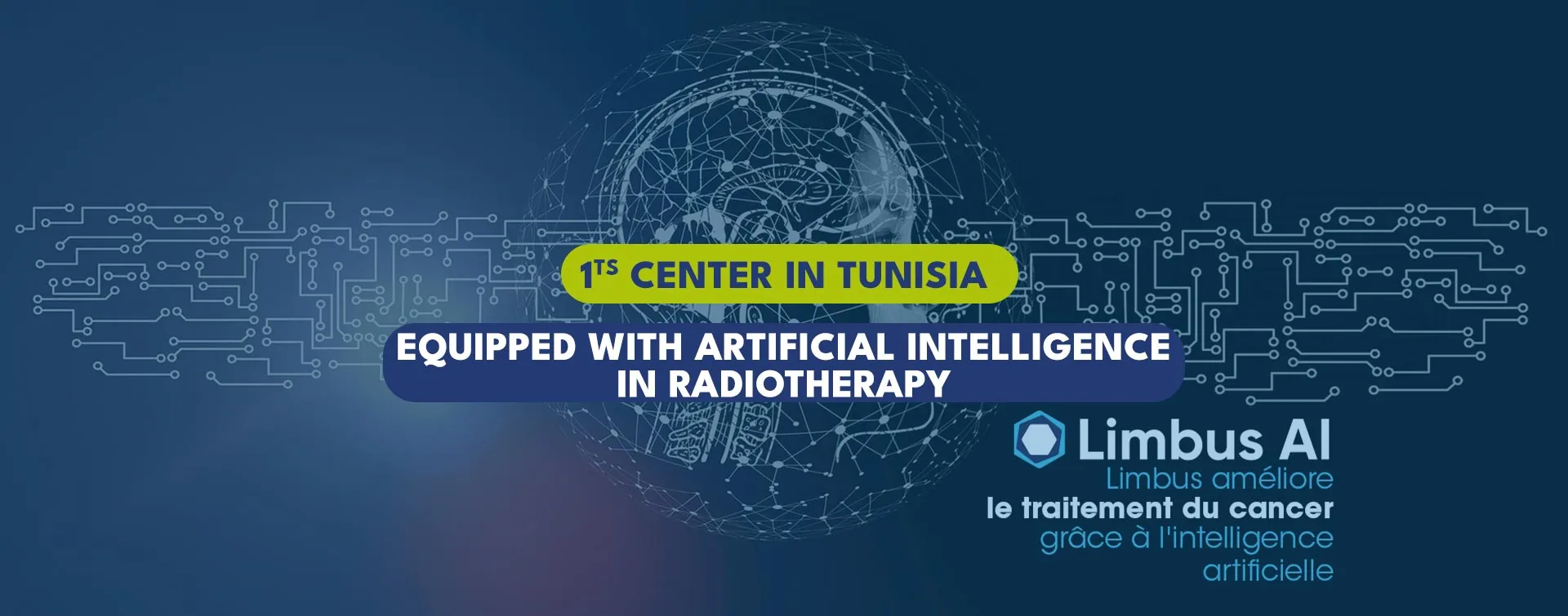 1st ai radiotherapy center in Tunisia